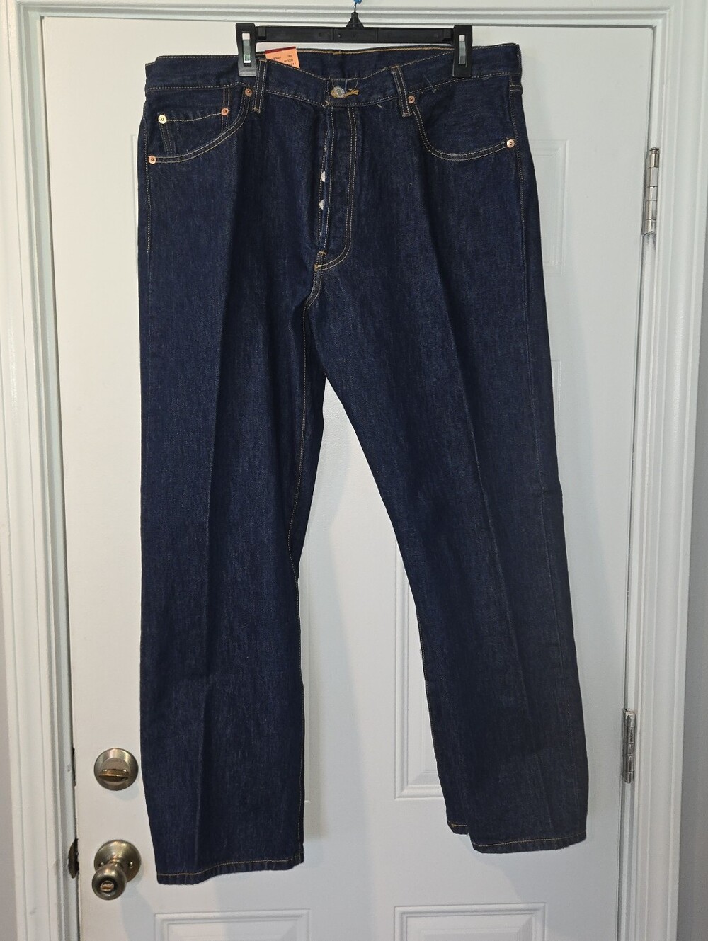 NEW-Mens 2006 Classic Levis 501 Pre-Shrunk Jeans Blue Denim 40x32